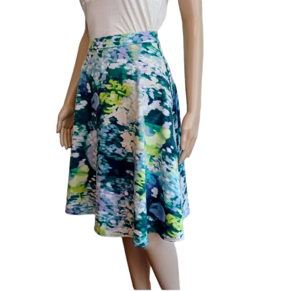 Cynthia Rowley Watercolor Skirt - Size Medium